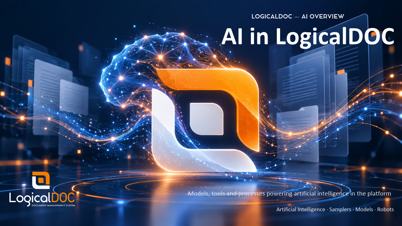 AI in LogicalDOC – Technical overview of artificial intelligence, machine learning models, semantic search and document automation