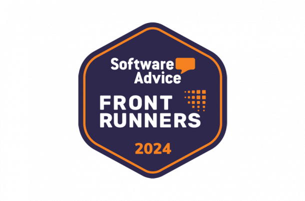 Software Advice Front Runners badge
