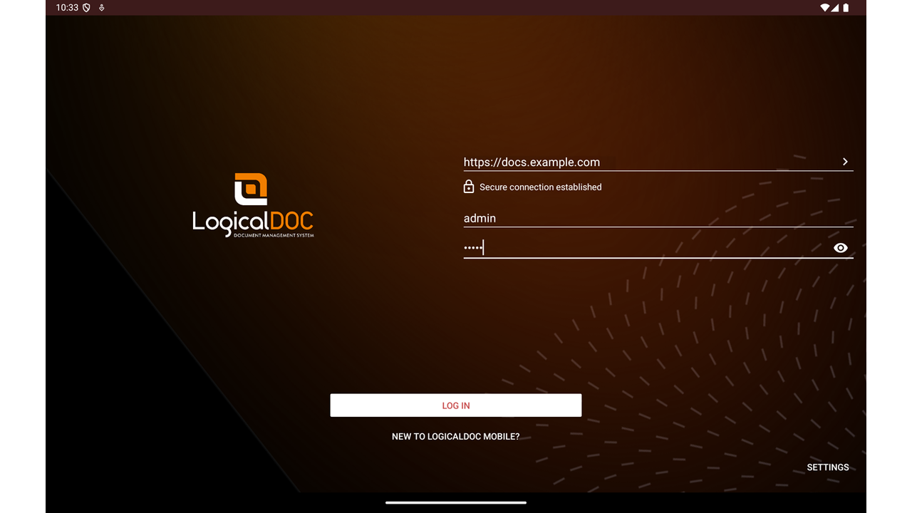 Access your documents securely from anywhere