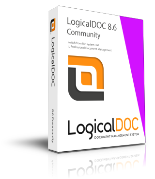 Caja de software LogicalDOC Community 8.6