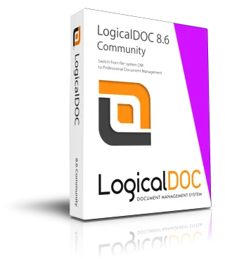 LogicalDOC Community software box 8.6
