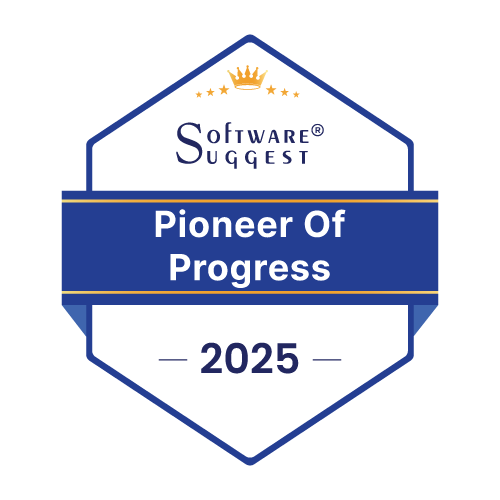 SoftwareSuggest Pioneer of progress 2025 Award