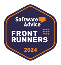 Software Advice FrontRunners 2024 badge