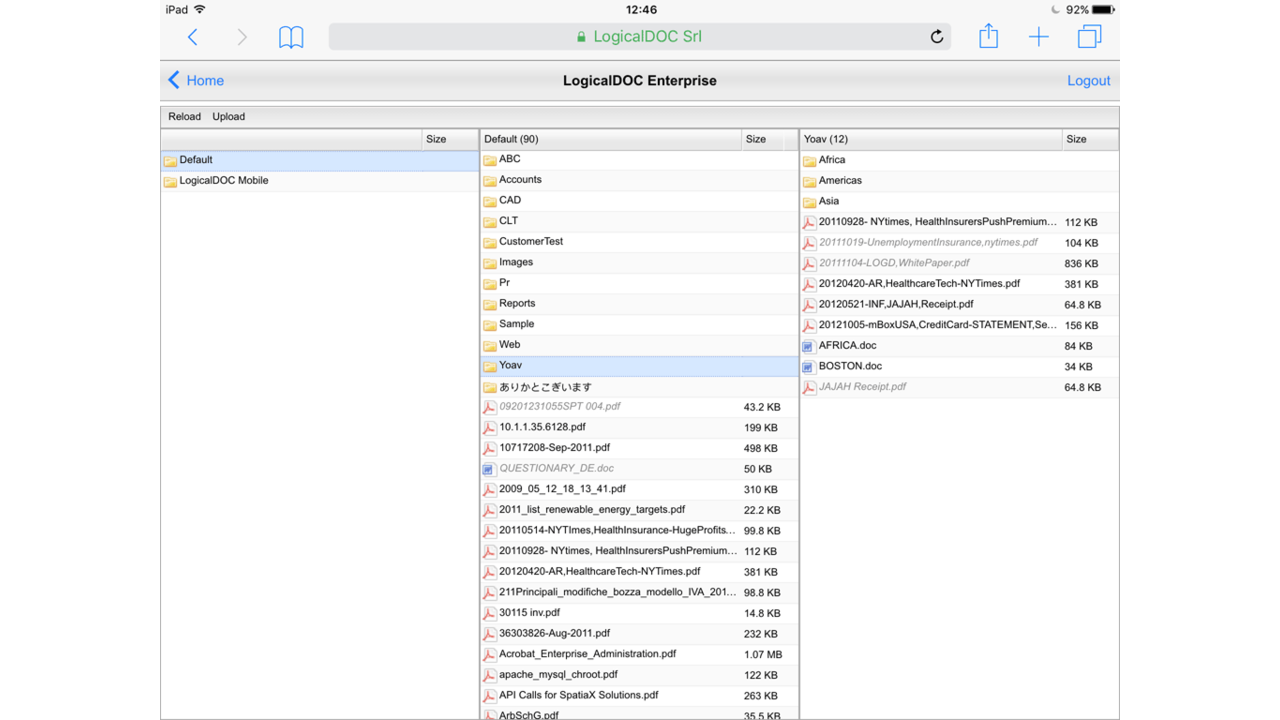 Browse Your Documents on Mobile
