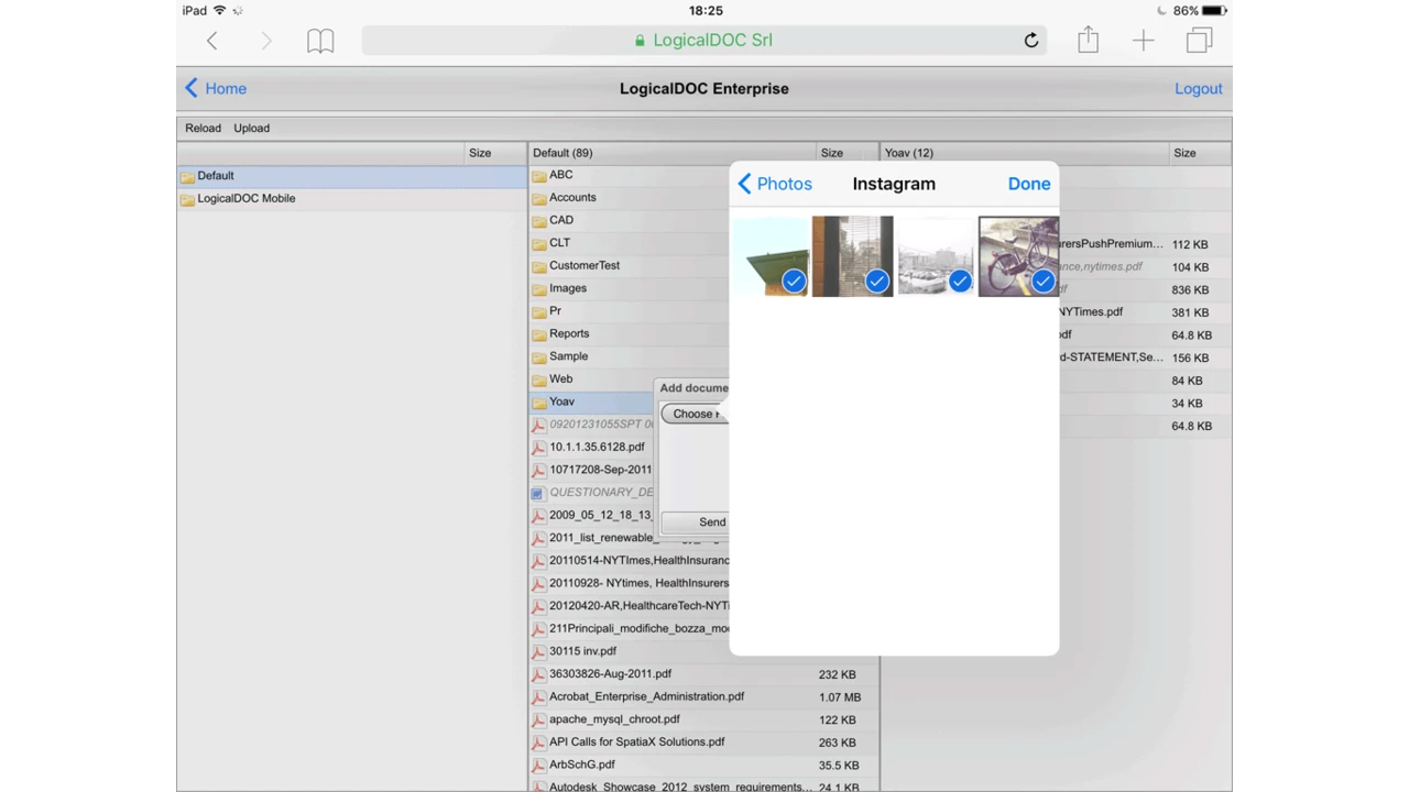 Upload Files from Your Device