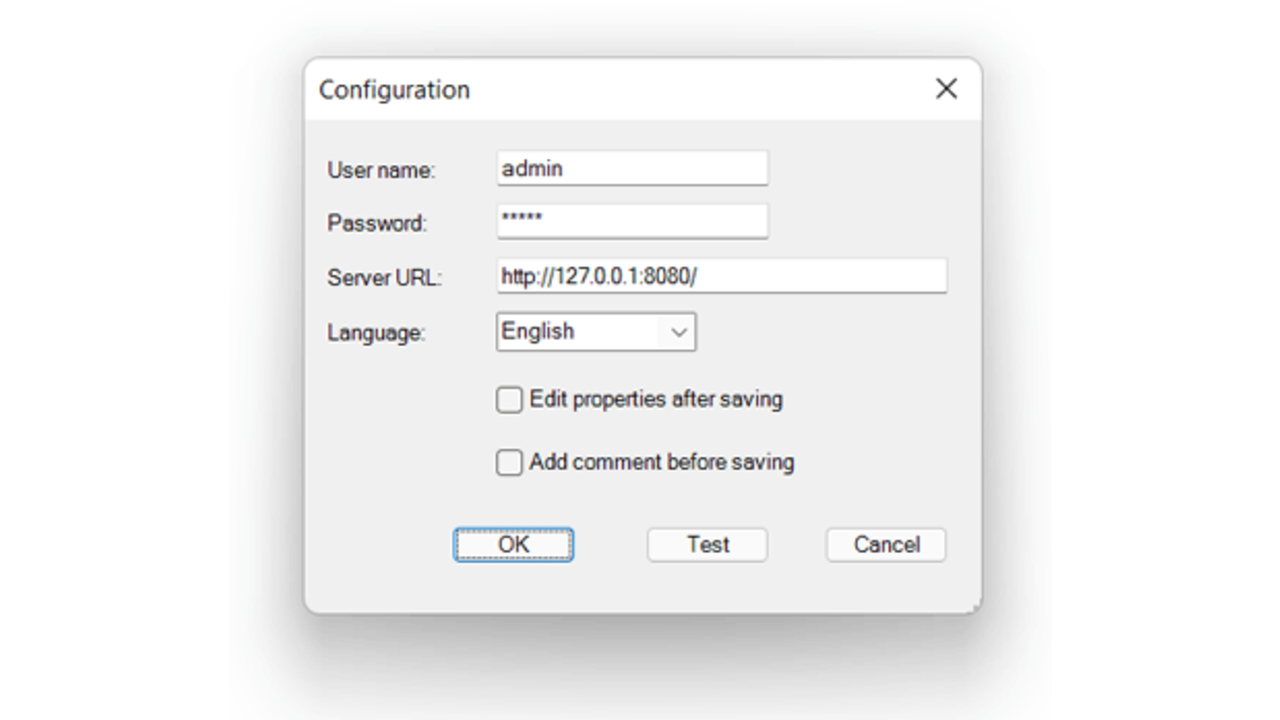 Configure LogicalDOC connection