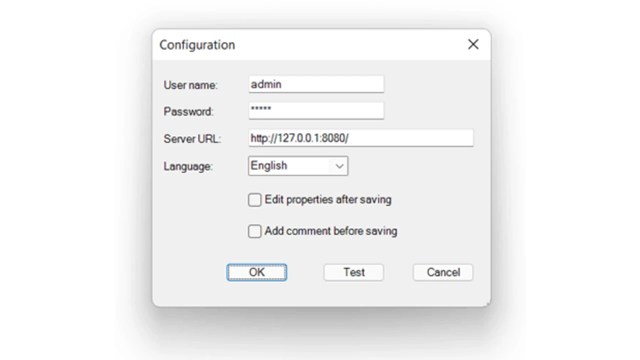 Configure LogicalDOC connection