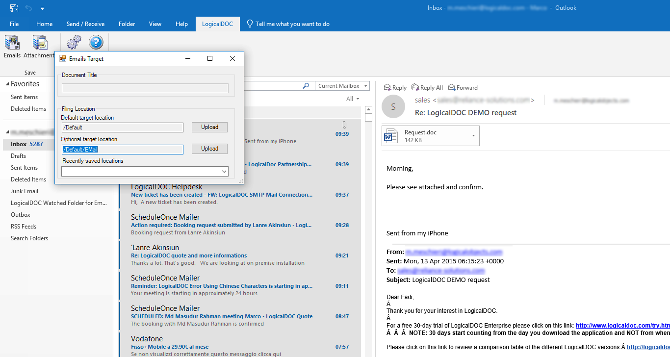 Screenshots – LogicalDOC
