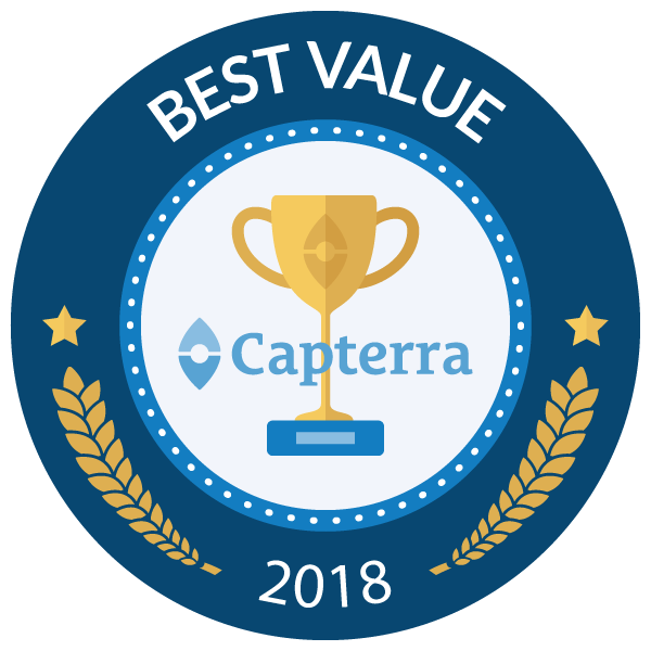 LogicalDOC has been awarded Capterra's value for money badge, based on reviews from Document Management software