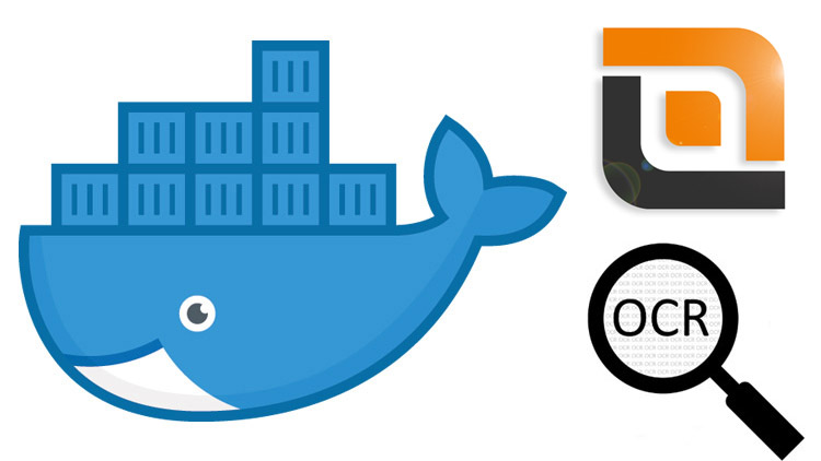 Docker and LogicalDOC logos OCR