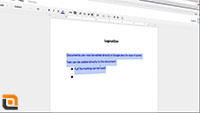 Google docs integrator