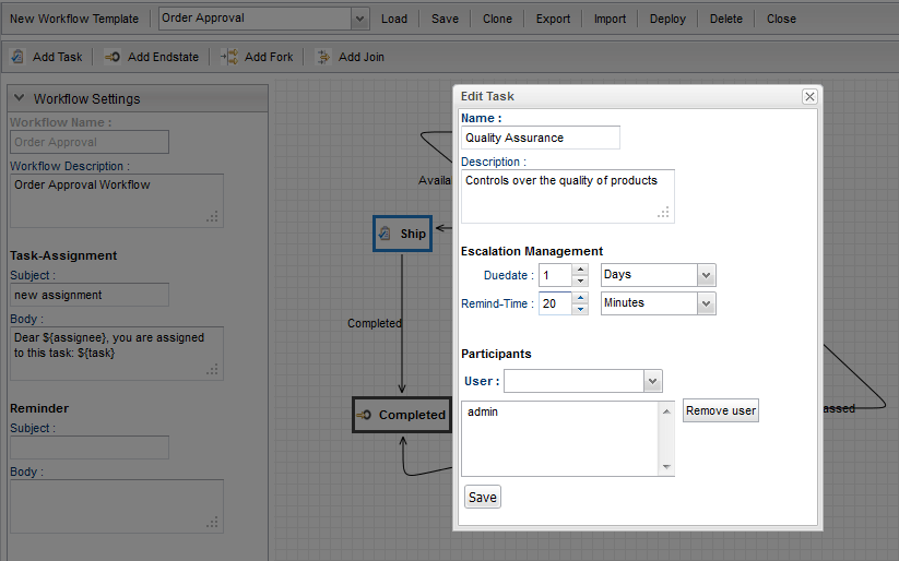 Workflow Management System - LogicalDOC