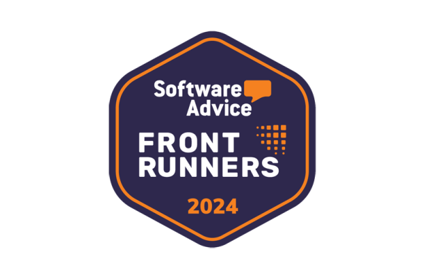 Software Advice Front Runners badge