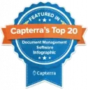 Capterra Featured Top 20 Document Management