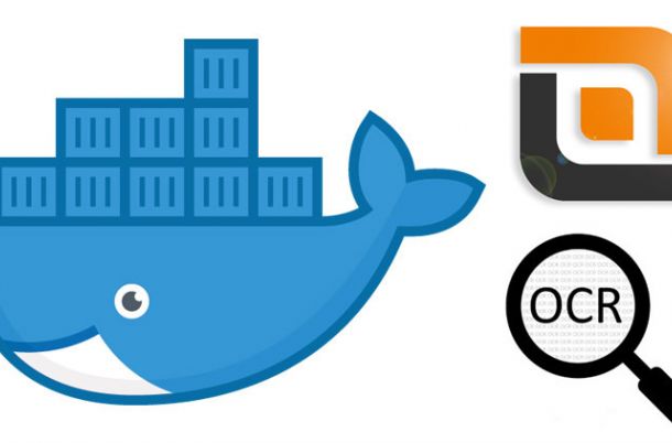 Docker and LogicalDOC logos OCR