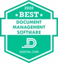 2020 Best Document Management Software Badge