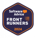 Software Advice Front Runners 2024 badge